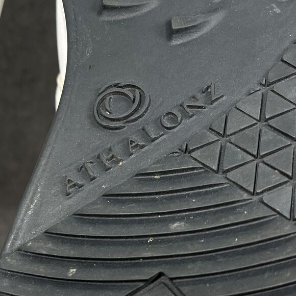 Athalonz EnVe‎ Golf Shoes Mens Size 8.5 White Tan Athletic Performance Spikeless - Picture 16 of 16